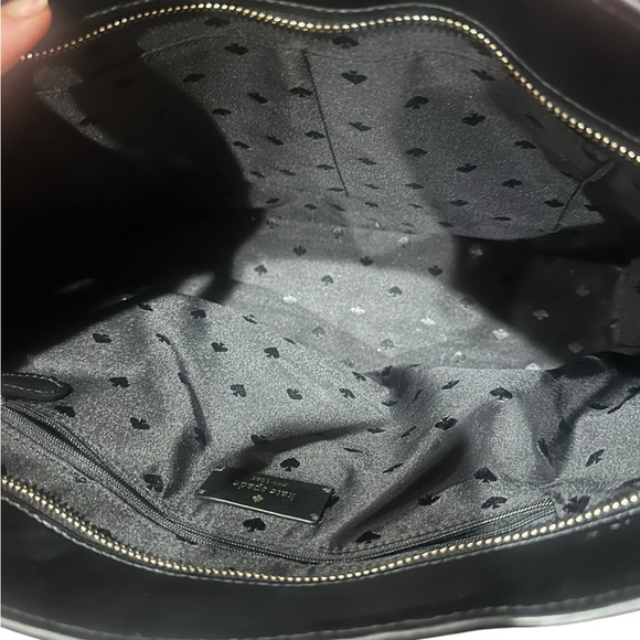 Kate Spade New York Marlee Black Tote with Pink Butterfly Accent - Picture 5 of 17